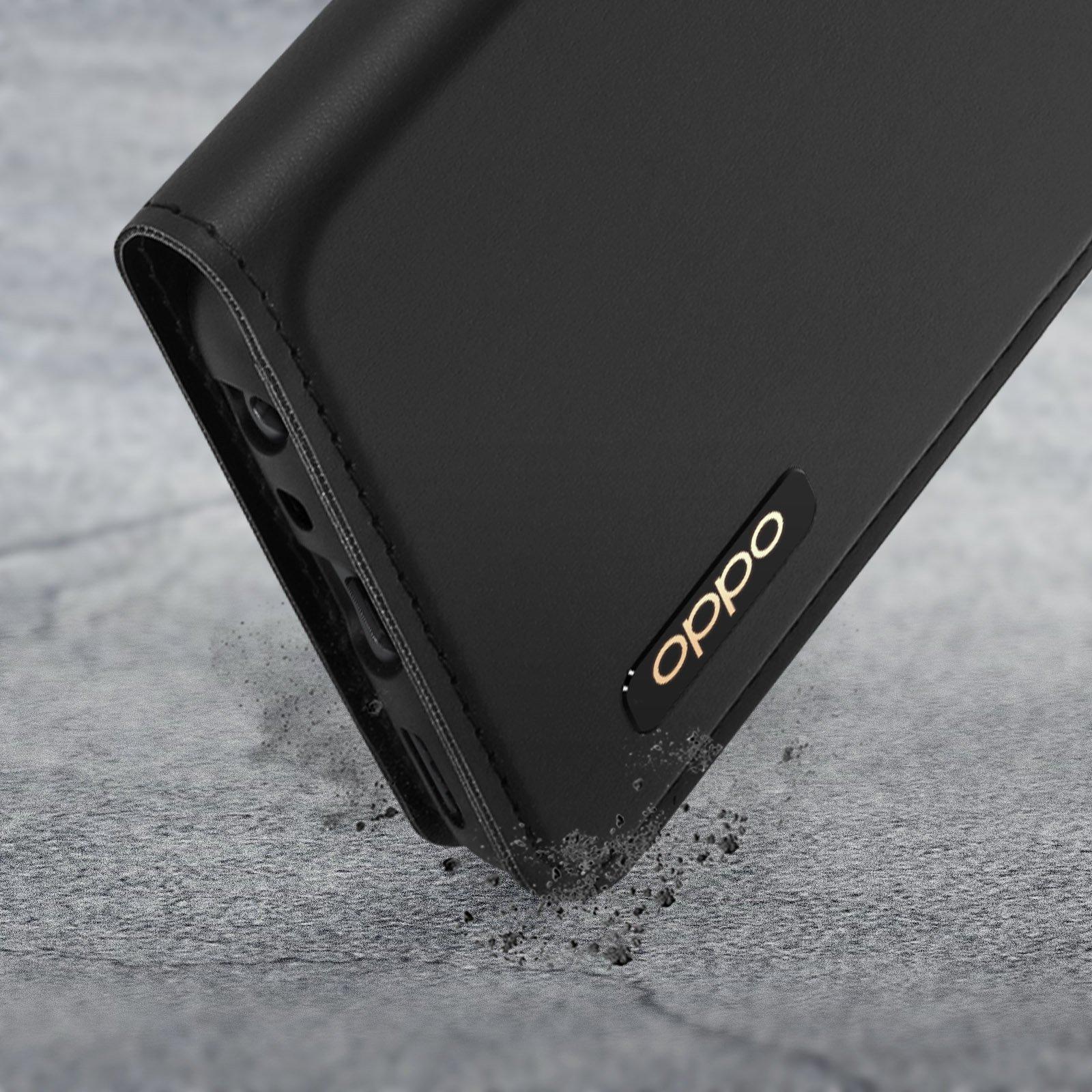 OPPO  Etui folio Eco-cuir Oppo A54 5G 