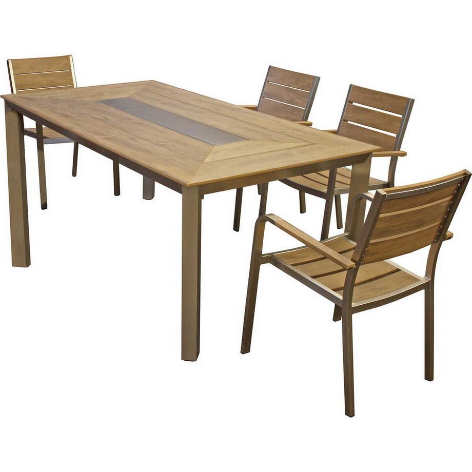 mutoni pleasure Garten Essgruppe Florence II (5-tlg)  