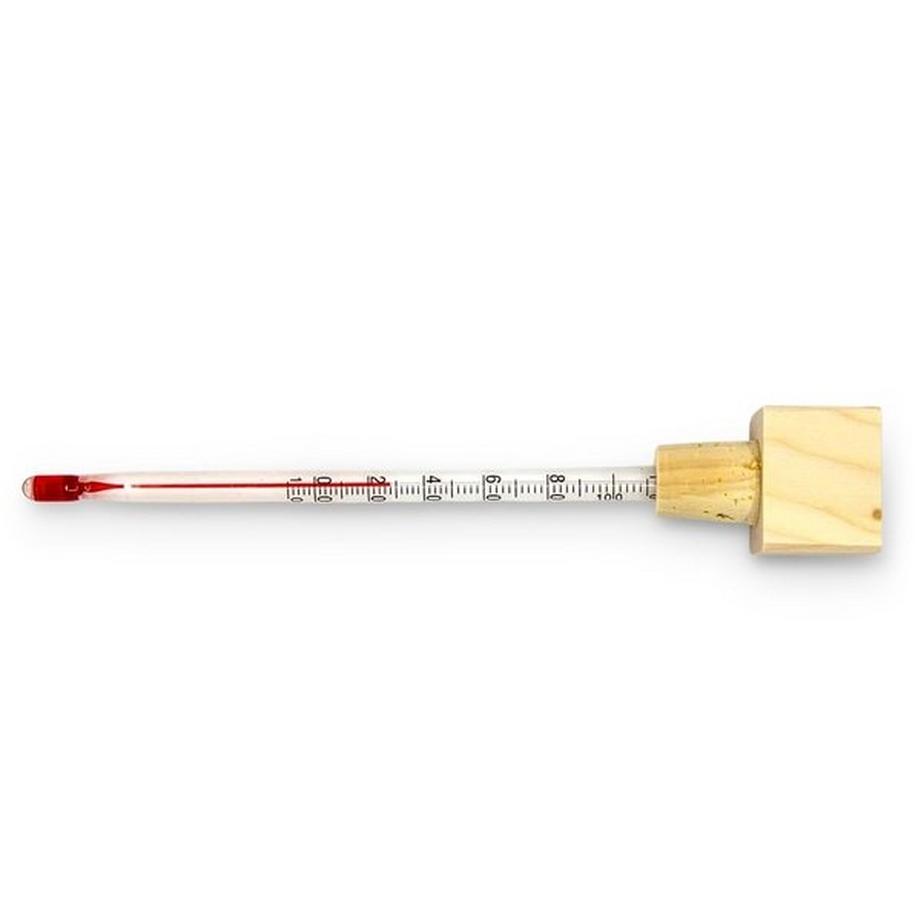 Fremdmarken  Tee Thermometer in Holzbox 