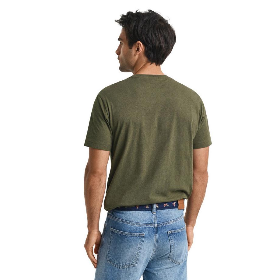 GANT Reg Shield T-shirt Vestibilità Comoda Confezione da 1  