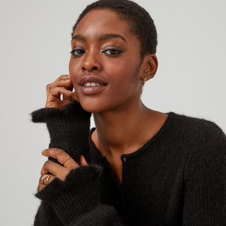 La Redoute Collections Gilet Alpaga Mélangé  