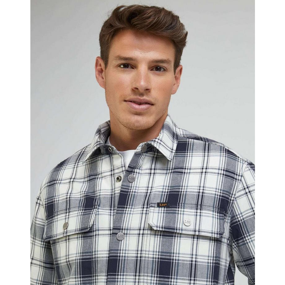 Lee Workwear Kariertes Overshirt  
