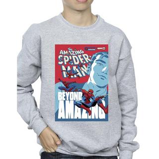 MARVEL  SpiderMan Beyond Amazing Cover Sweatshirt 