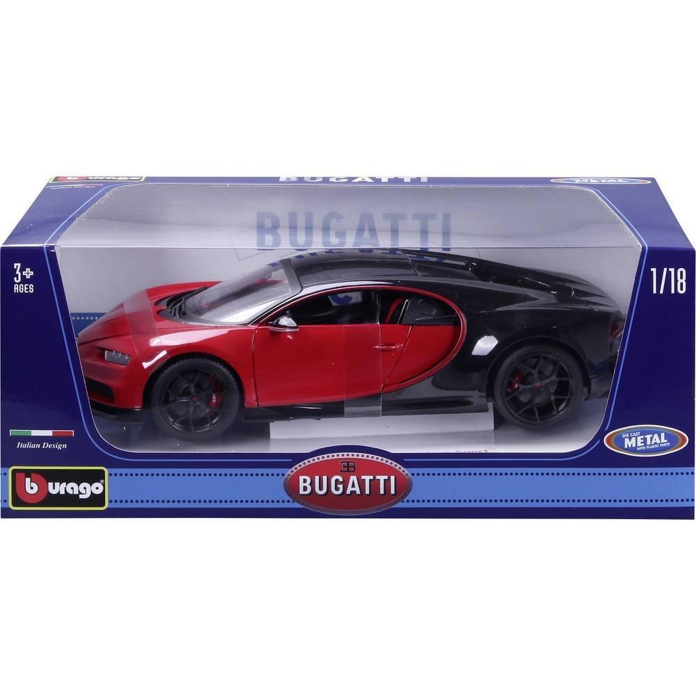 bburago  1:18 Bugatti Chiron Sport Rot/Schwarz 