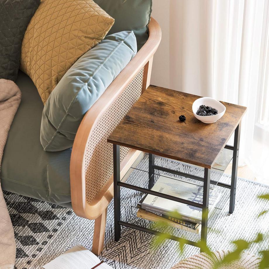 Songmics Beistelltisch Industriestil  