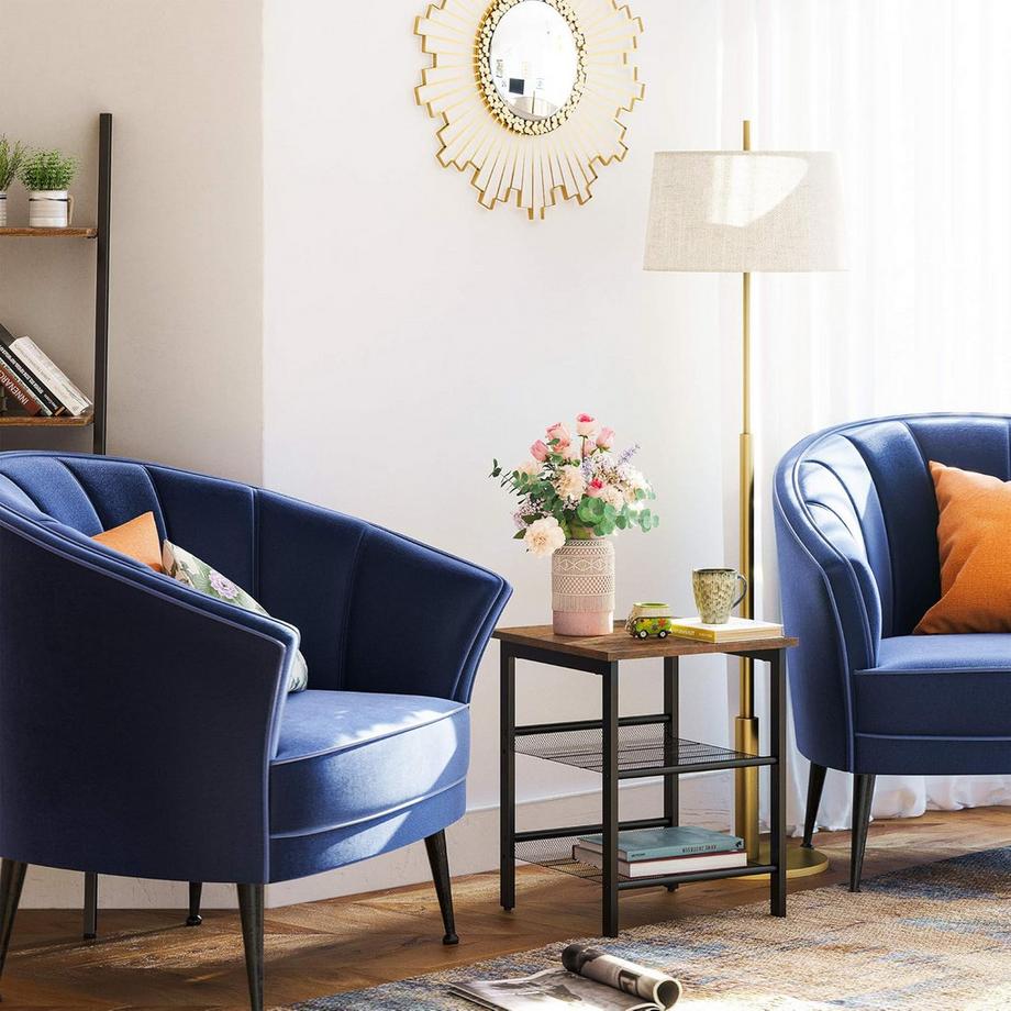 Songmics Beistelltisch Industriestil  