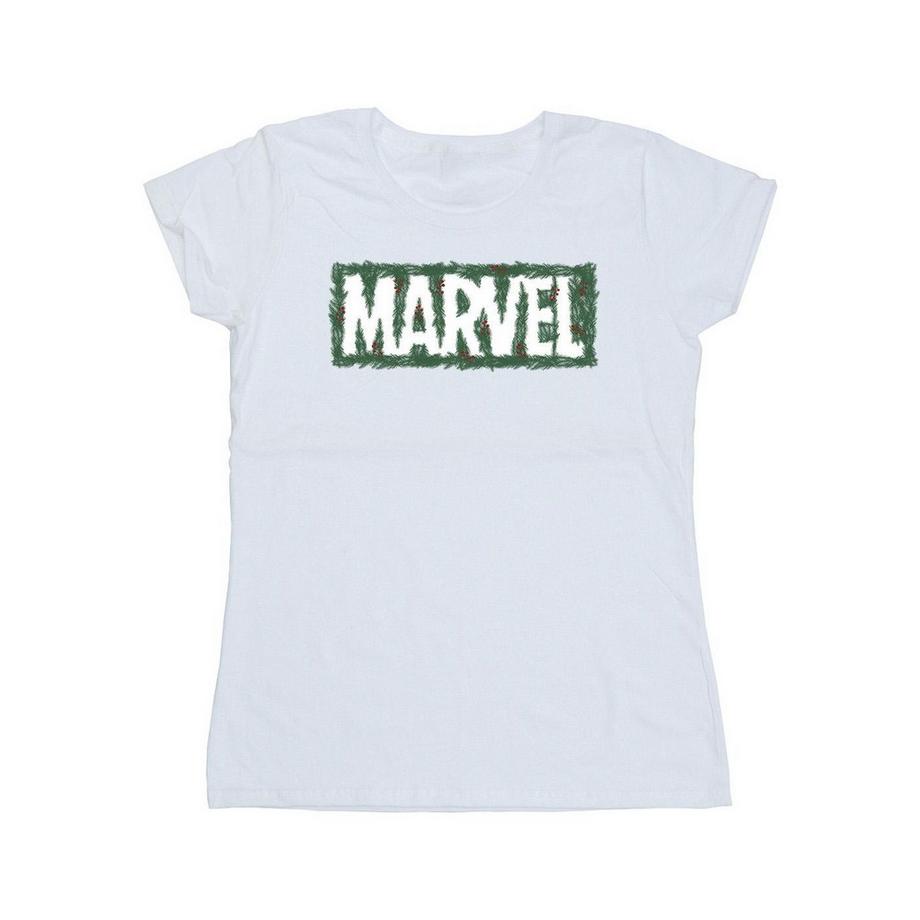 MARVEL Christmas Logo T-Shirt  