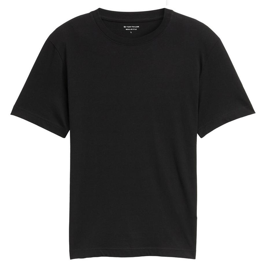 TOM TAILOR T-shirt  Pack de 4 Confortable à porter-Multi Pack Crew Neck Tee  