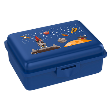 Fizzii Lunchbox mit Trennfach, Weltraum