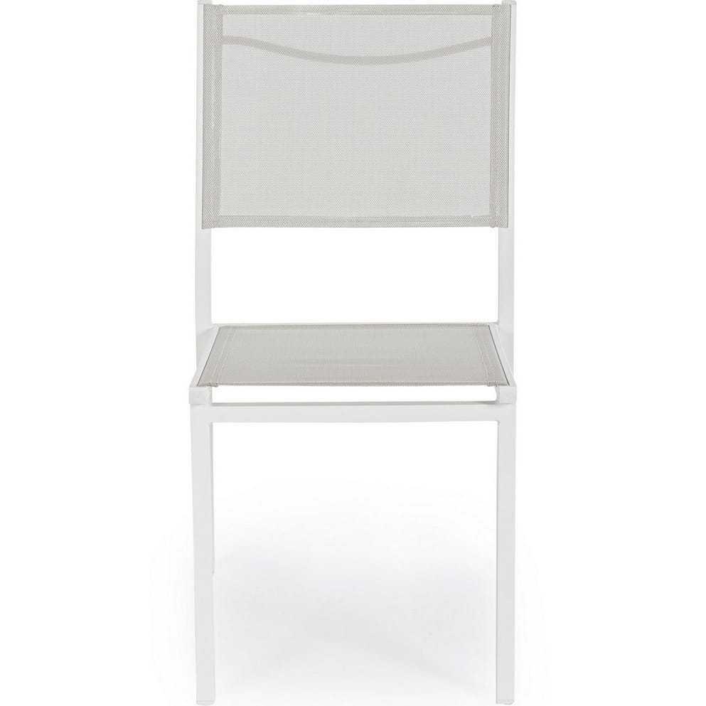 mutoni Chaise de jardin Hilde blanc Cloud  