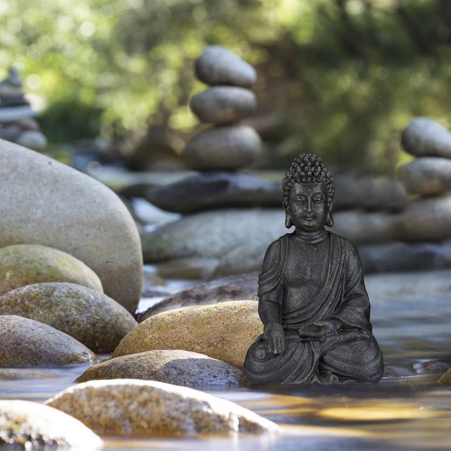 B2X  Statue de Bouddha assis 18 cm 