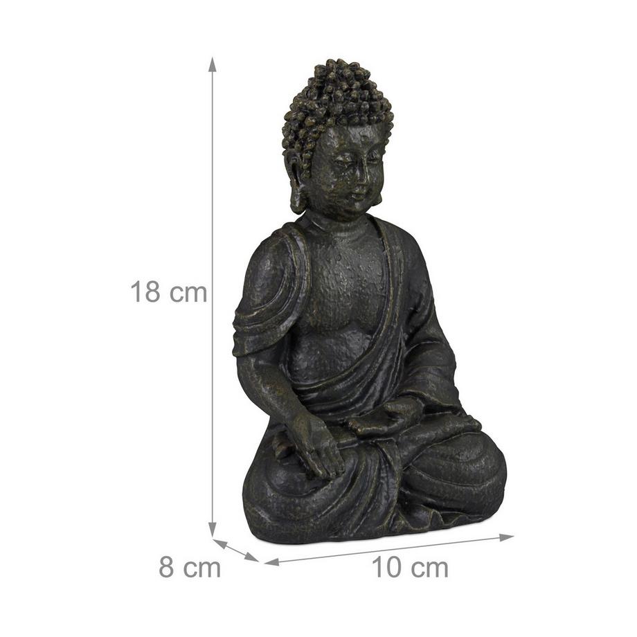 B2X  Statue de Bouddha assis 18 cm 