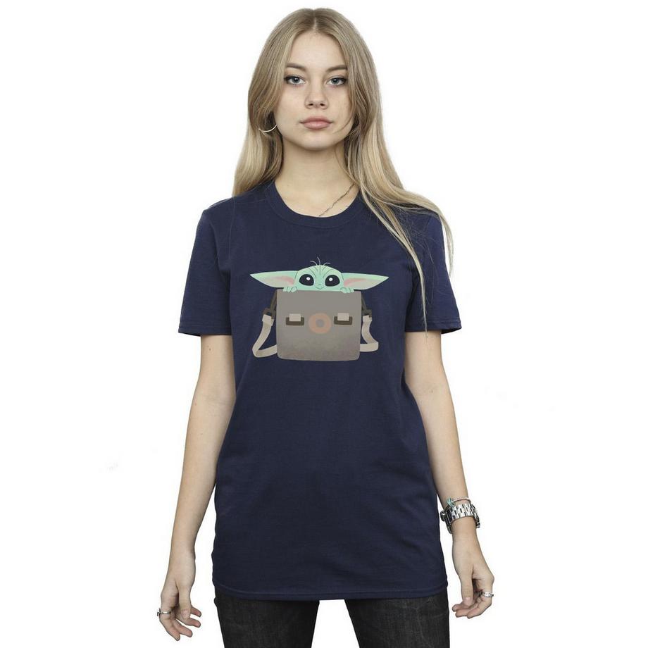 STAR WARS T-Shirt The Mandalorian con Stampa Grogu  