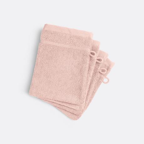 La Redoute Intérieurs Lot 4 gants de toilette éponge bouclette  