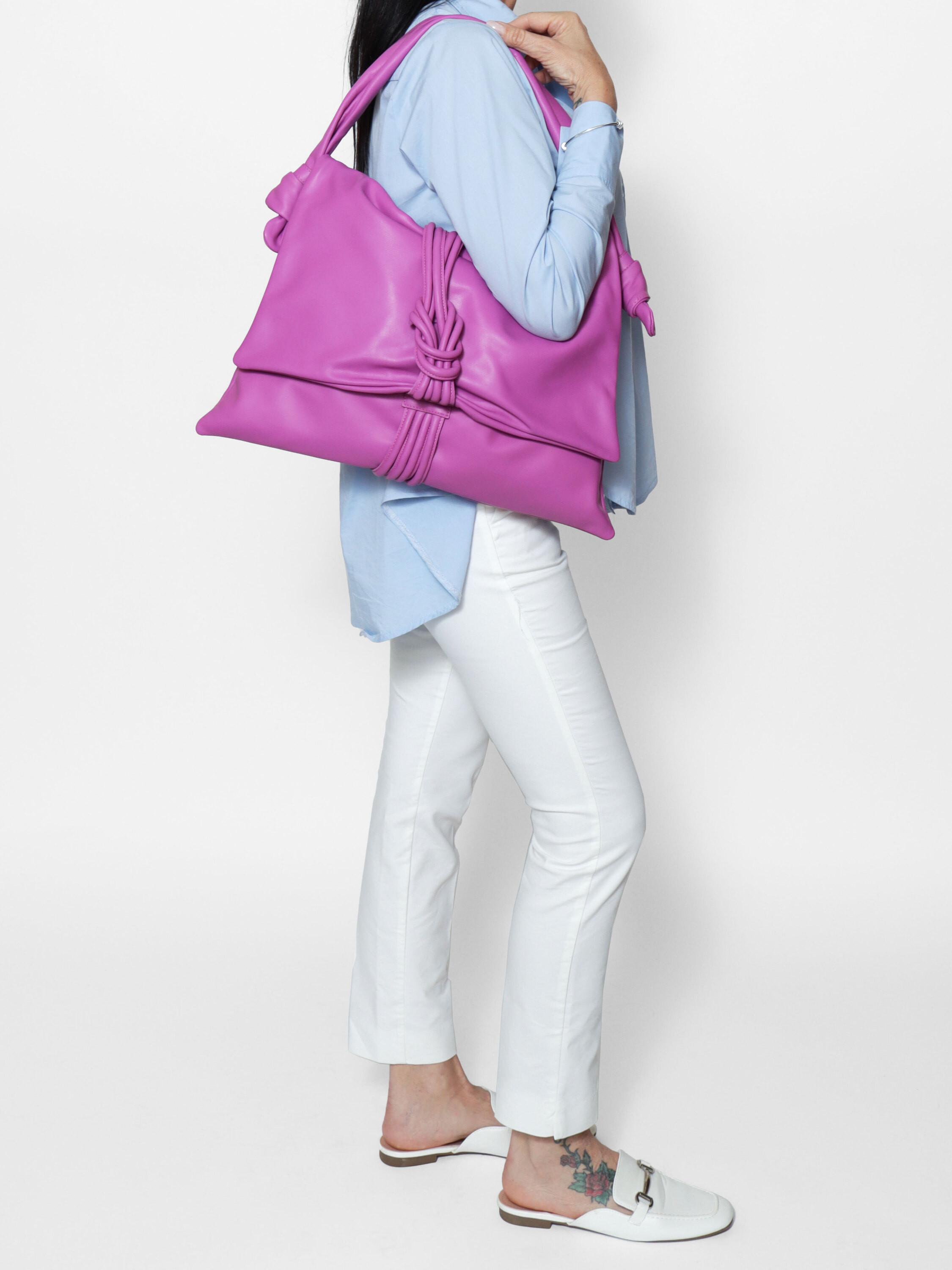 Viola Castellani Borsa a Spalla con Dettaglio Nodo  