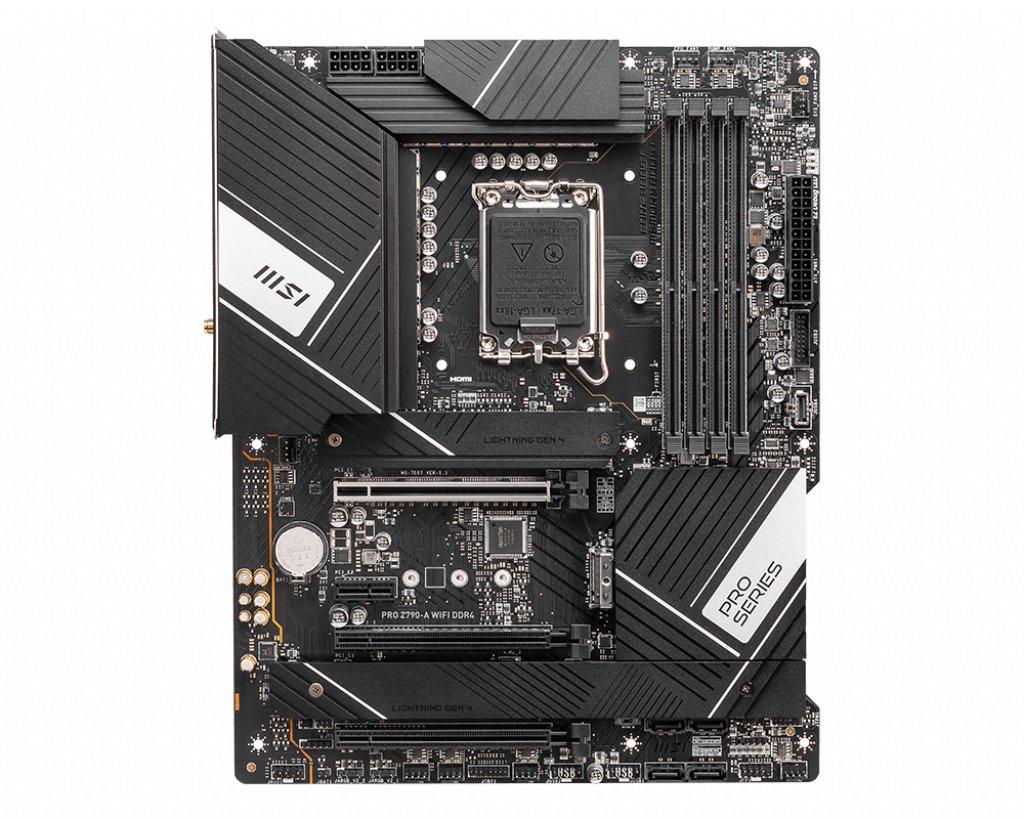 MSI  PRO Z790-A WIFI DDR4 Motherboard Intel Z790 LGA 1700 ATX 