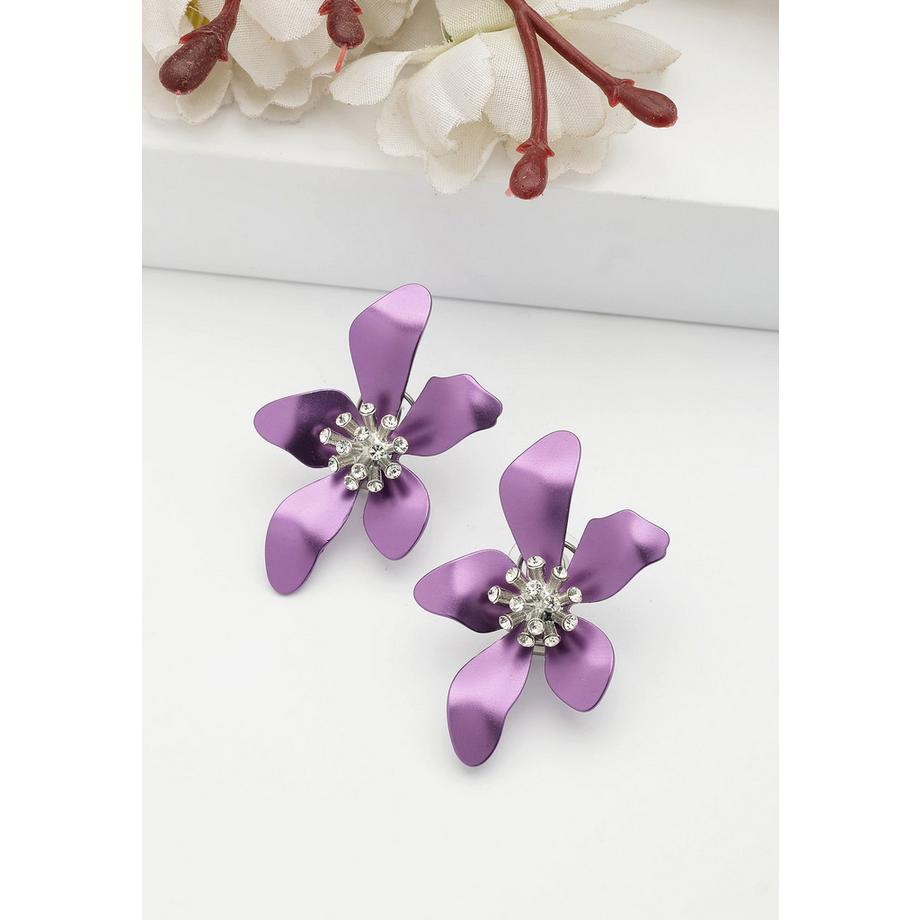 AVANT-GARDE PARIS  Florale Steckerohrringe 