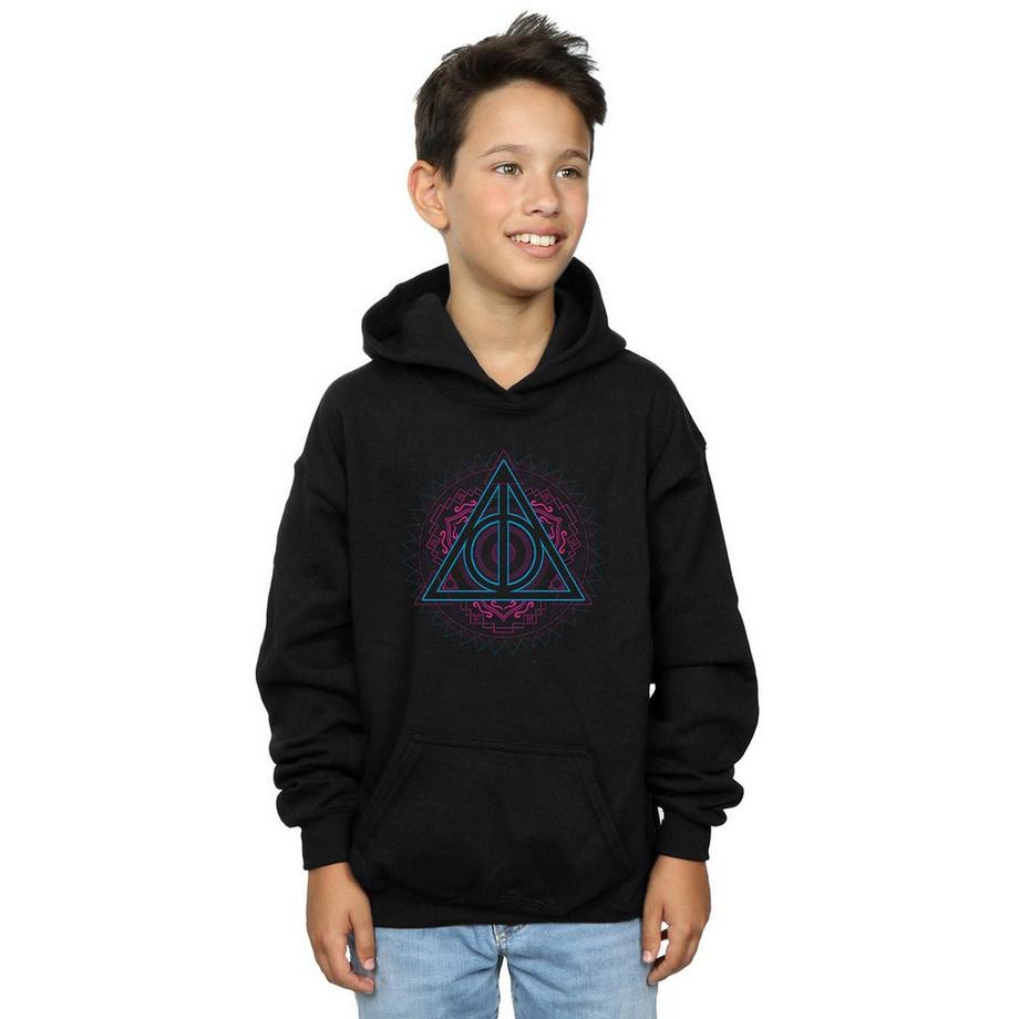 HARRY-POTTER  Sweat à capuche DEATHLY HALLOWS 