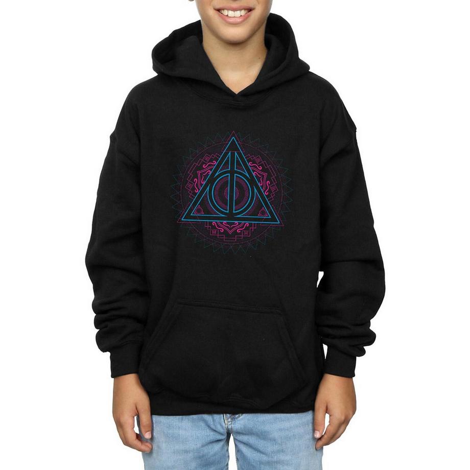 HARRY-POTTER  Sweat à capuche DEATHLY HALLOWS 