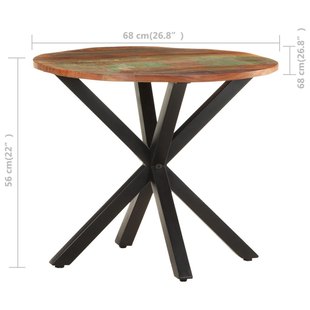 VidaXL Table d'appoint bois  