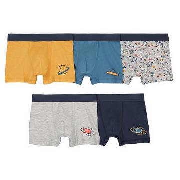 Lot de 5 boxers