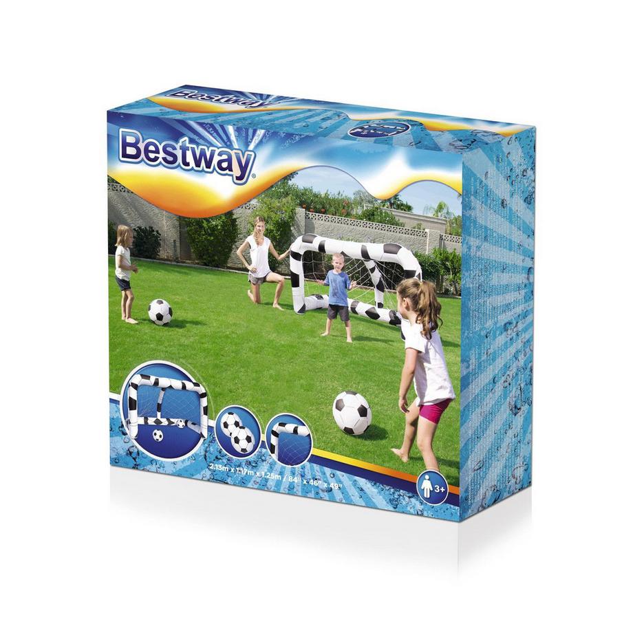 Bestway  Aufblasbares Fußballnetz 