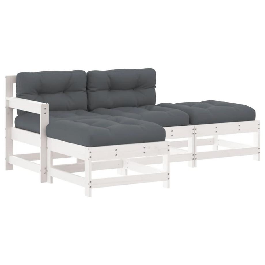set divani da giardino Legno