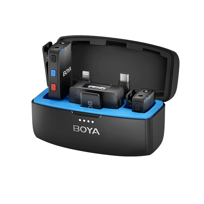 BOYA  Boya Microphone sans fil 3-en-1 Boyamic 