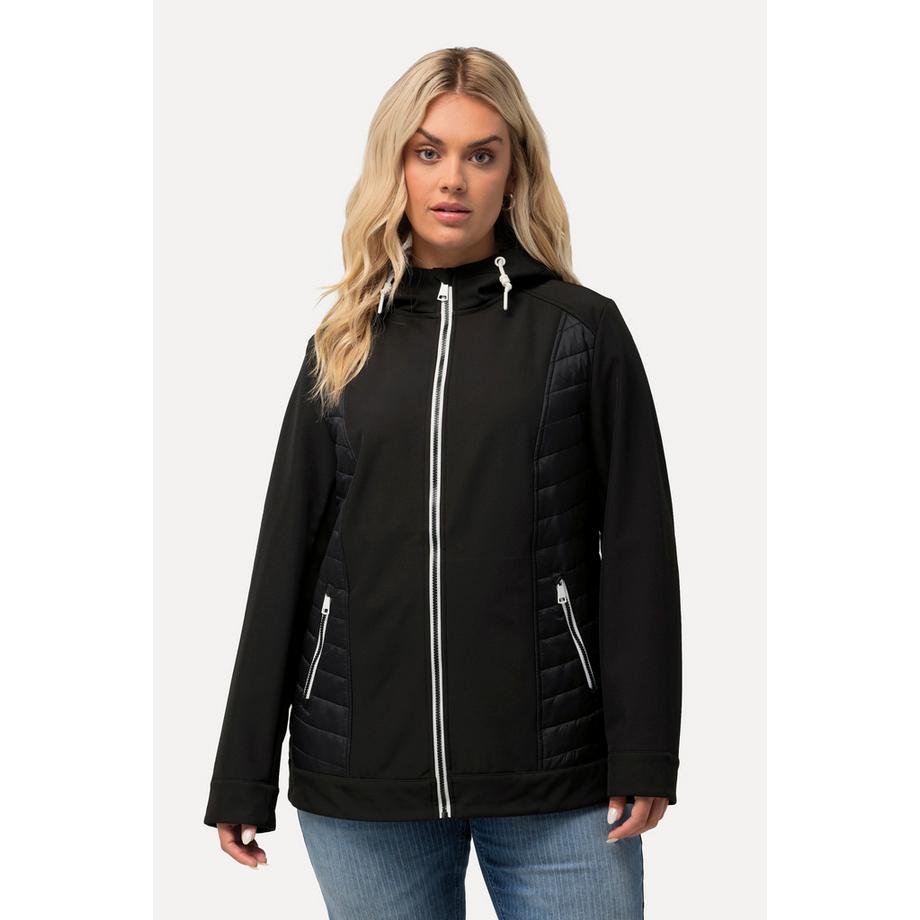 Ulla Popken HYPRAR Veste à capuche hybride déperlante  