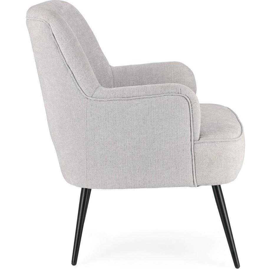 mutoni Fauteuil Ernestine gris clair  