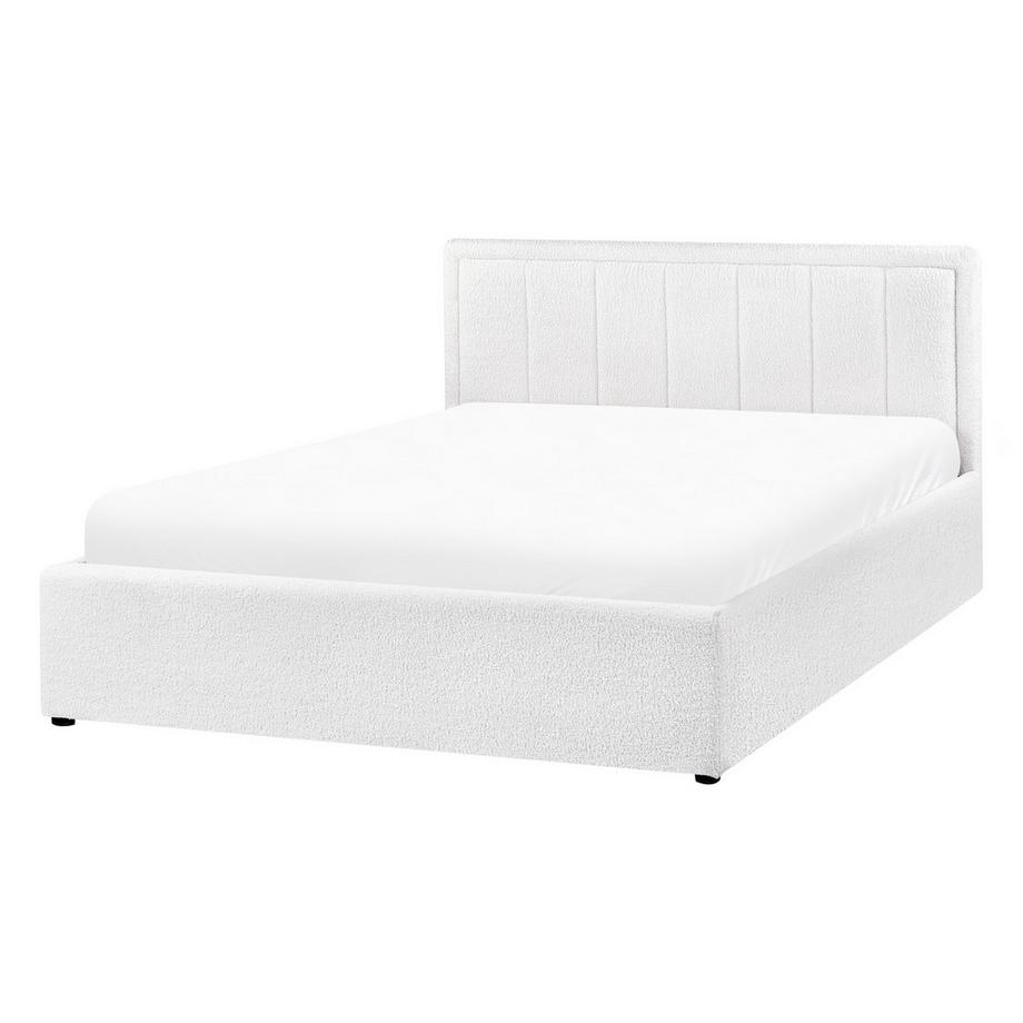 Beliani Lit ottoman en Bouclé  MONTLAUR  