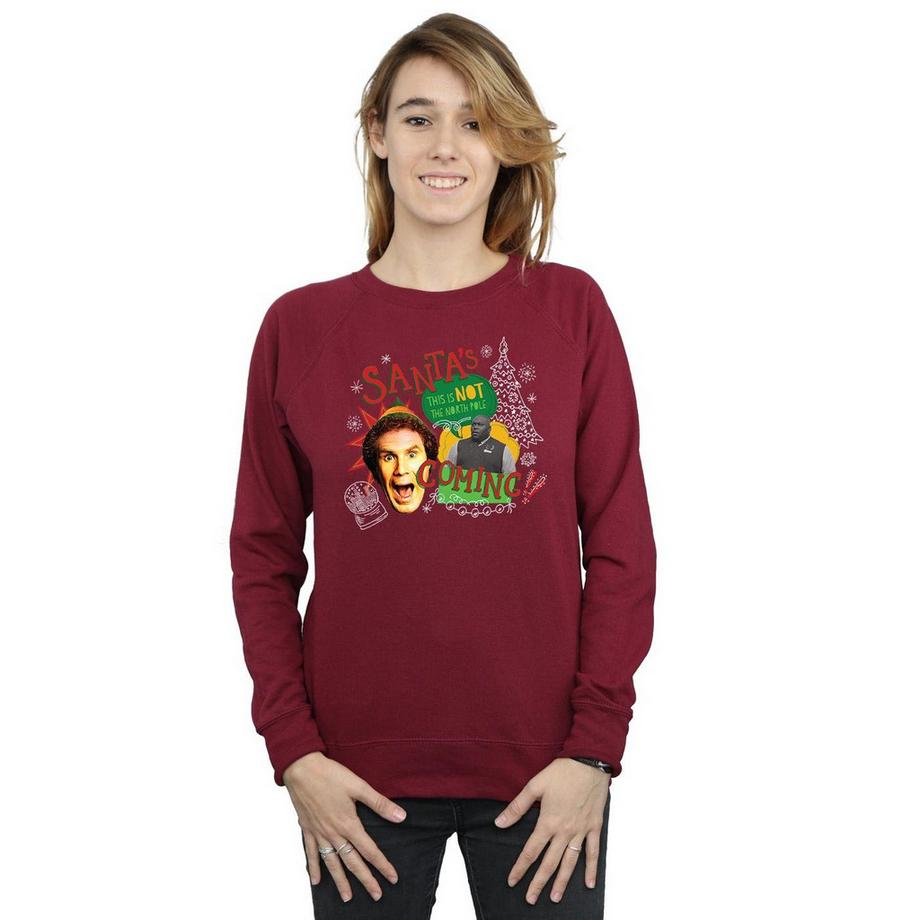 Elf Santa's Coming Sweatshirt  