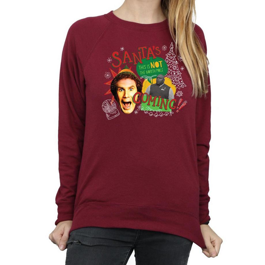 Elf Santa's Coming Sweatshirt  