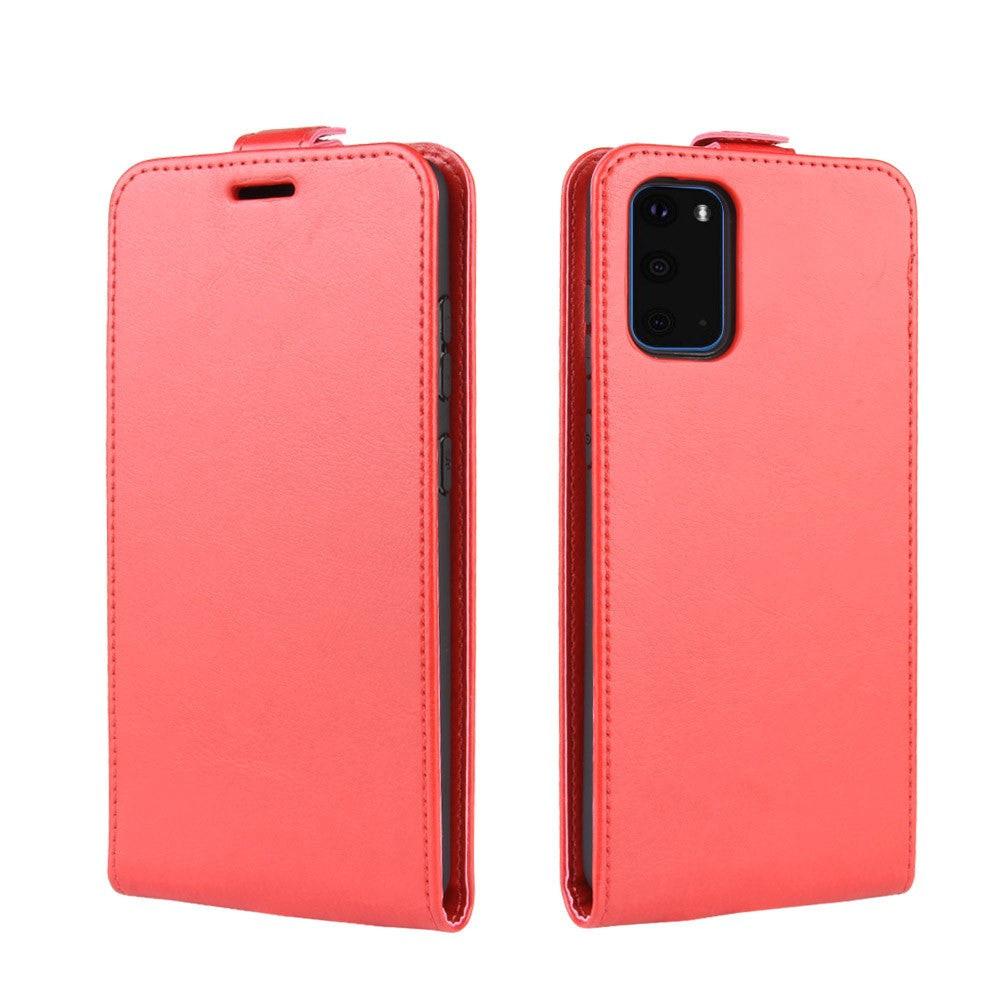 Cover-Discount  Galaxy S20 - Klassisches Leder Flip Case Vertikal 