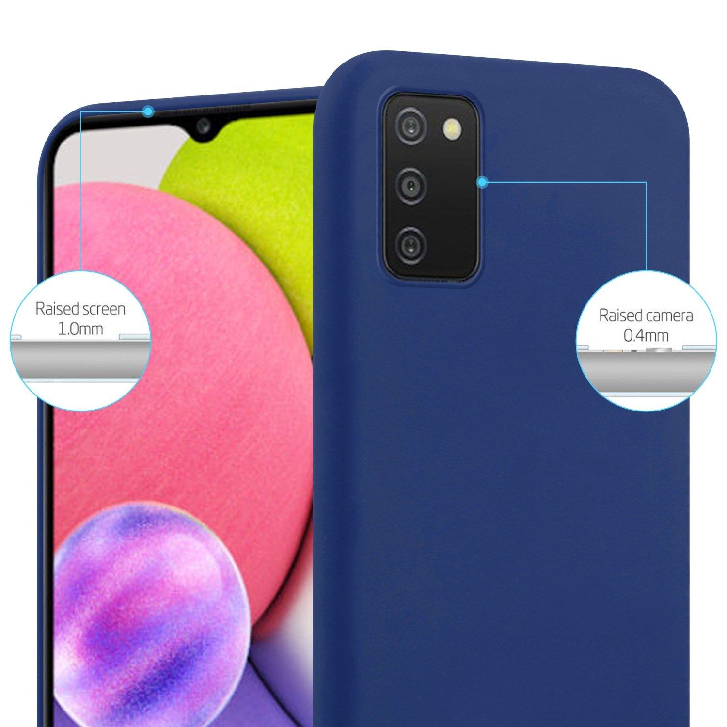 Cadorabo  Housse compatible avec Samsung Galaxy A03s - Coque de protection en silicone TPU flexible 