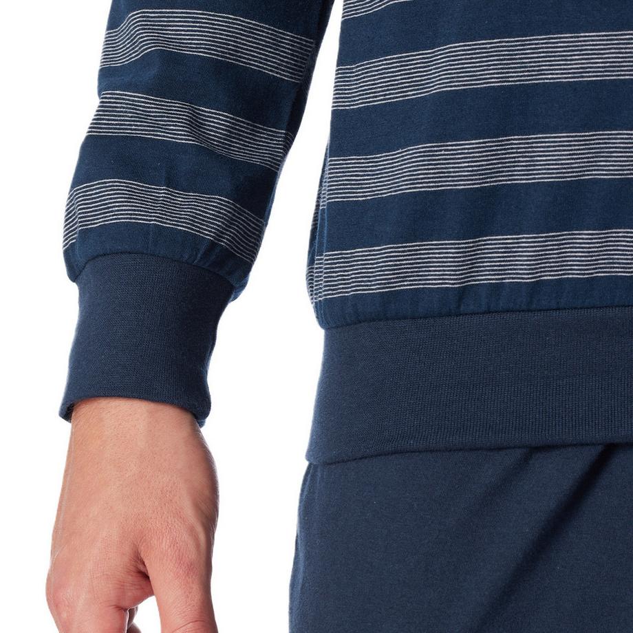 Uncover by Schiesser Pigiama Basic a Righe  