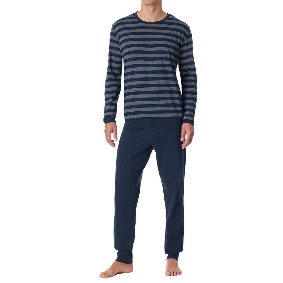 Uncover by Schiesser Pigiama Basic a Righe  