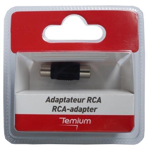 Image of FIB-RMS-CH Cinch-Buchse auf Buchse Adapter schwarz - ONE SIZE