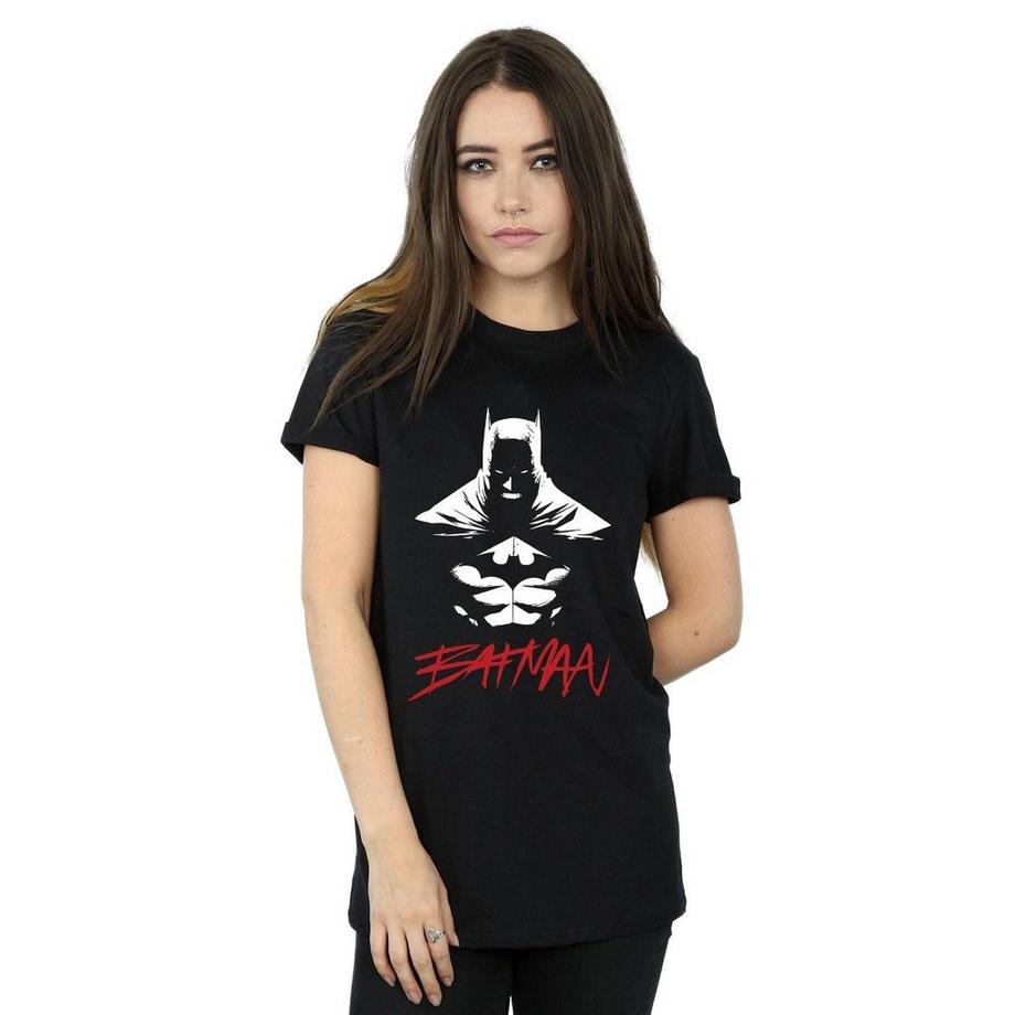 DC COMICS Batman Logo Bedrucktes T-Shirt  