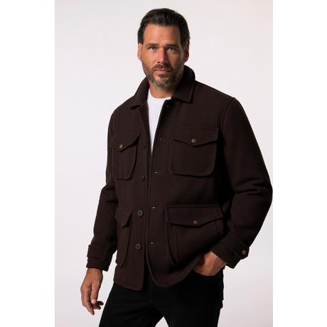 JP1880  Fieldjacke, Wolloptik, bis 7 XL 