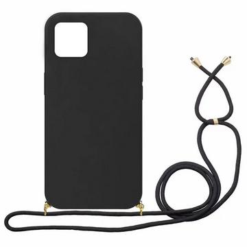 Eco Case mit Kordel iPhone 13 Pro Max - Black