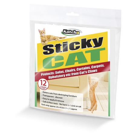 Katcha  Sticky Cat bandes anti-rayures pack de 24 