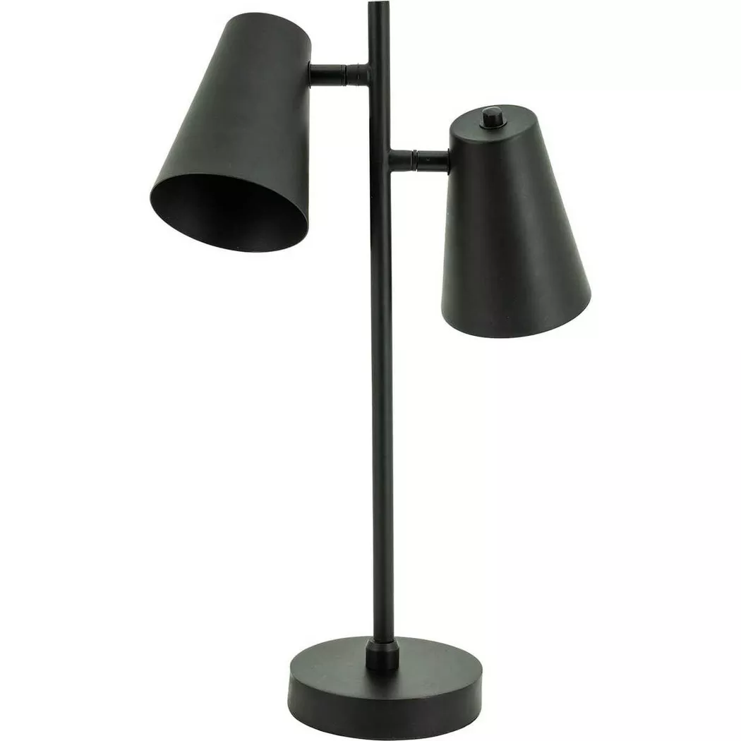 mutoni – Tischleuchte Cole, One Size, Schwarz