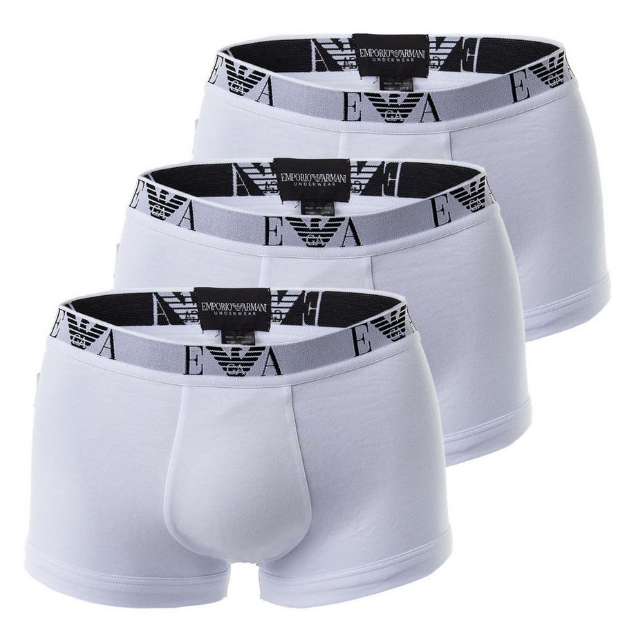 EMPORIO ARMANI Boxer 3 Pezzi Vestibilità Aderente  