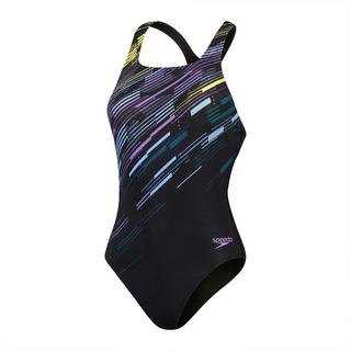 speedo  costume da bagno a 1 pezzo eco+m dig print medalist 