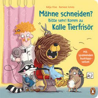 Mähne schneiden? Bitte sehr! Komm zu Kalle Tierfrisör Frixe, Katja; Scholz, Barbara (Illustrationen) Copertina rigida 