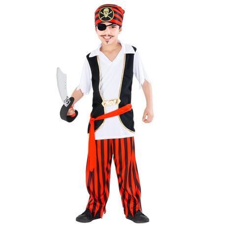 Tectake  Costume pour garçon Capitaine Couteau Fou 