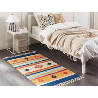 Beliani Tapis en Coton Traditionnel TARONIK  