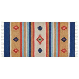 Beliani Tapis en Coton Traditionnel TARONIK  