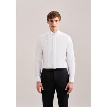 Chemise de soirée Slim Fit Manche longue Uni